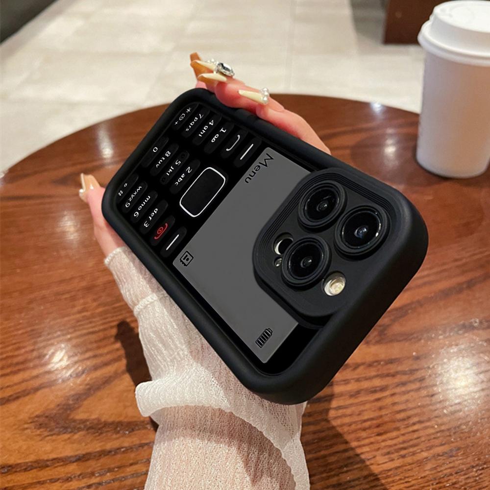 Ae95 Retro Phone Design Art Protective Phone Cases for iPhone 13 14 15 Pro Max XR Infinix Hot 40i 30i Tecno Camon 30 20 Pro Angel Eyes TPU Back Cover