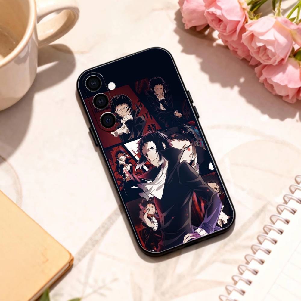 COOL B-BSD A-Akutagawa Phone Case For Samsung Galaxy A73,A72,A71,A70,A53,A52,A51,Others Soft Black Shell