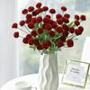 Artificial Flowers Silk Ball Chrysanthemum Home Room Wedding Wreath Bridal Bouquet Decora Valentine Garden DIY Gift Prop Hotsale