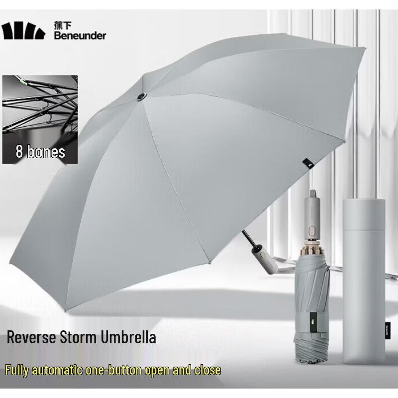 Beneunder Automatic 8-Rib Folding Umbrella