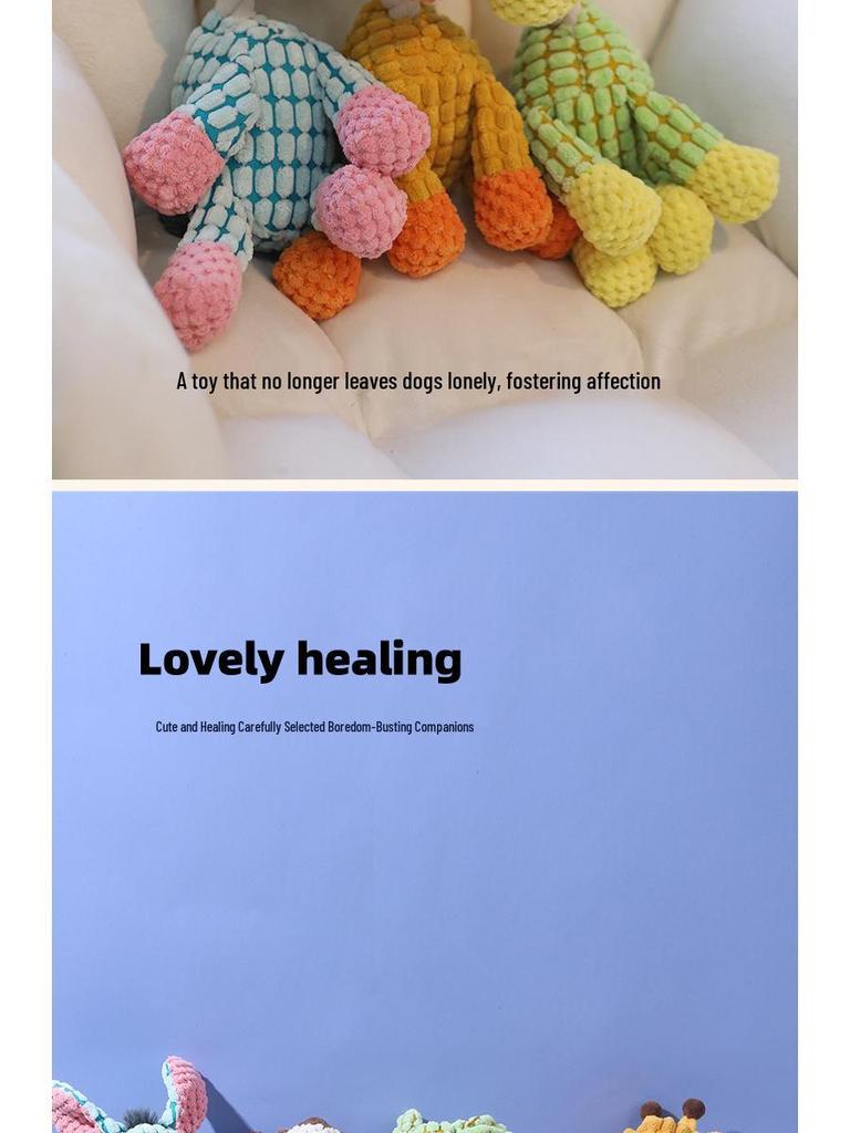 Plyšová hračka pro psy Shiba Inu odolná proti kousání pro střední/velká plemena - Uvolňuje nudu a spotřebovává energii