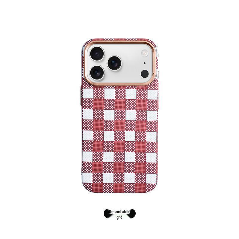 

iPhone 17 Pro Max Kevlar Magnetic Case – Skin-Feel Hard Protective Cover iPhone 14