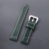 Crazy Horse Leather Watch Strap 20mm 22mm 24mm 26mm for Panerai Vintage Watch Band Black Blue Brown Handmade Watchband Accessory