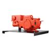 Fuel Transfer Pump 230V, 20 GPM 76 L/min, AC Electric Oil Transfer Pump, with Meter, Auto Shut-Off Fuel Nozzle & Discharge Hose, High Flow for