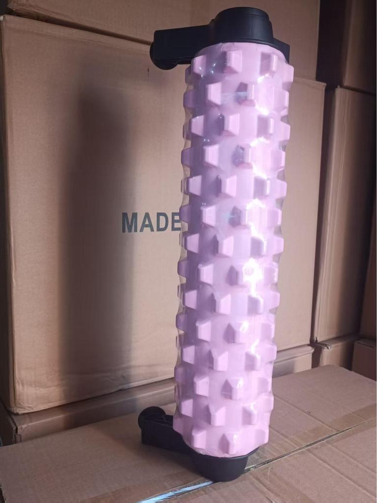 Absorbable Foam Roller Stand for Muscle Relaxation and Meridian Dredging Yoga Exercises.