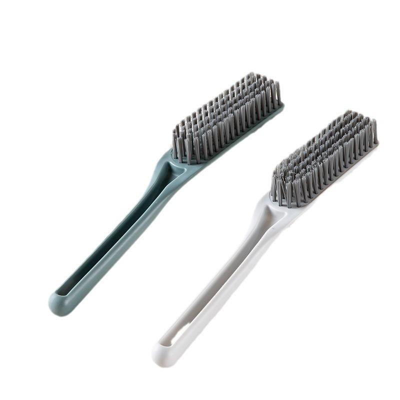 Handle High-top Shoe BrushStreamlined Long-handled Plastic Brush Small Soft-bristled Wall-mounted Plastic Cleaning Brush