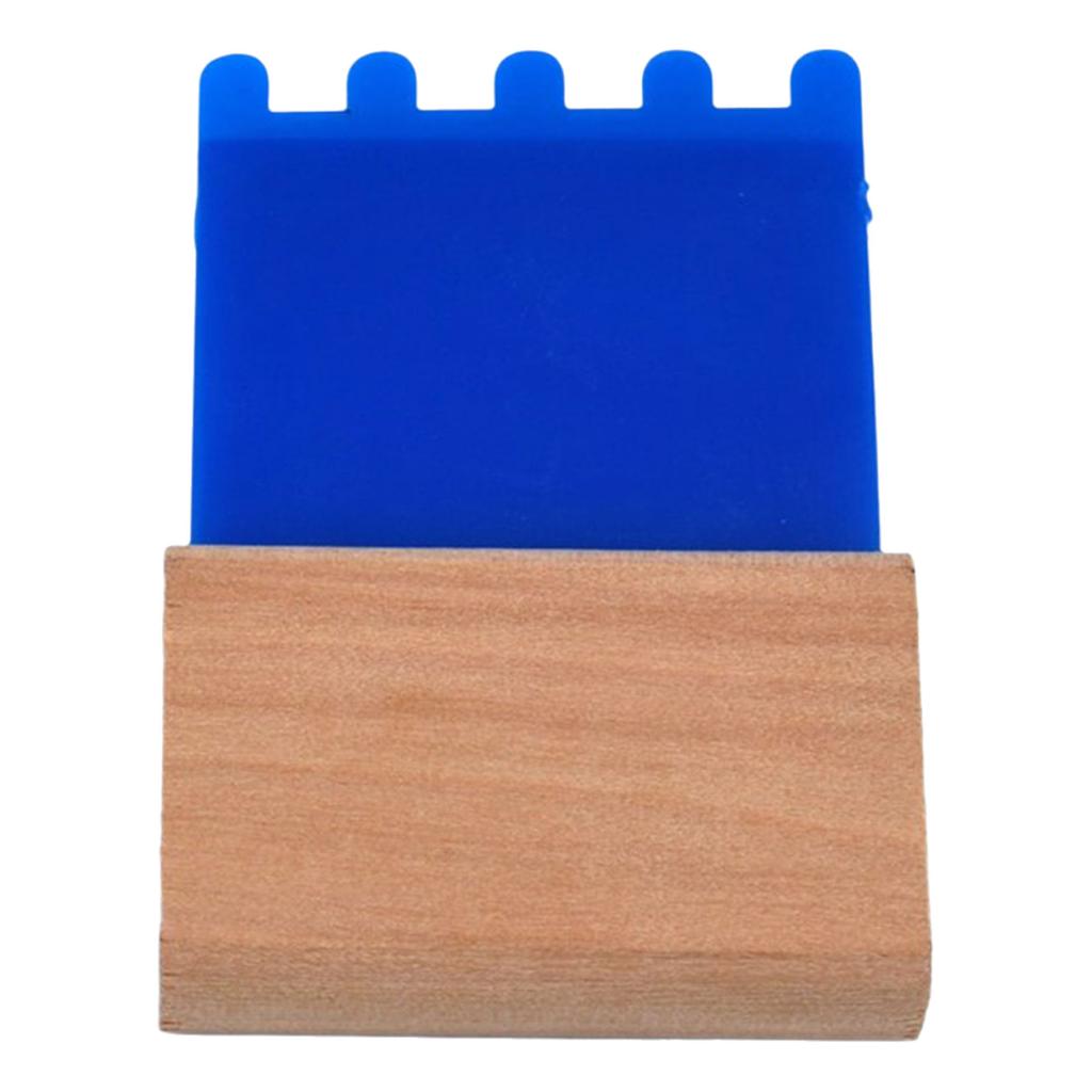 3 Pieces Professional Texturing Combs Set Portable for Stuccos and Plasters With Sturdy Plastic Materials Plastic Handle