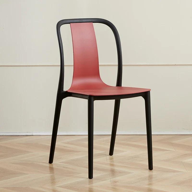 Office Dining Room Chairs Nordic Lounge Parties Breakfast Modern Plastic Chair Vanity Relax Beauty Salon Sedie Furniture
