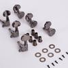 6Pcs Metal Guitar Tunings Pegs 3 Left 3 Right Guitar Machine Heads Knobs Tuner Replacement Guitar Accessories Enduring