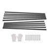 Metal Landscape Edging 10Packs 60in Rust-Resistant Bendable for Yard Garden