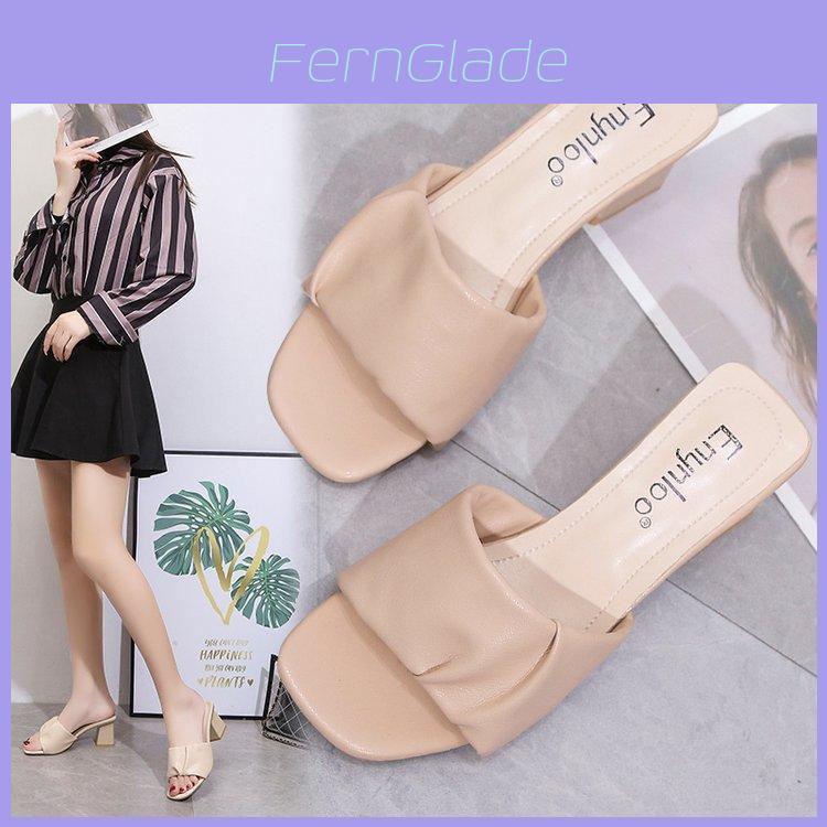 Sandali da donna casual a fascia con suola in gomma per comfort primaverile ed estivo