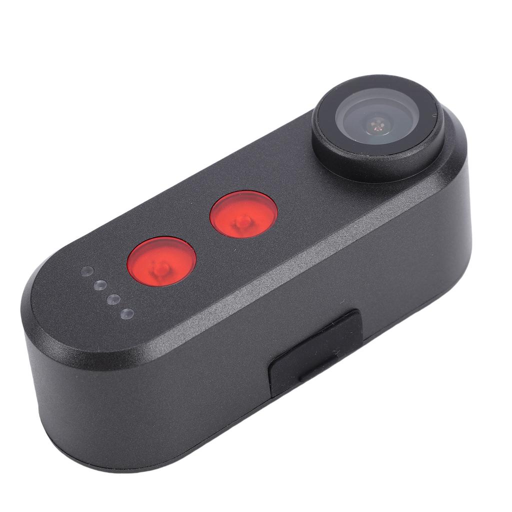 Bike Camera with Tail Light 1080P Prevent Shake Recorder Water Proof 140 Wide Angle Rear View Camera Brake Taillight for Outdoor Cycling