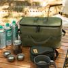 Portable Outdoor Tool Bag for Camping & Picnic: Multi-Compartment Storage for Gas Stove & Cutlery