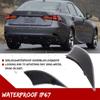Car Rear Bumper Reflector Tail Brake Light ABS Cover Housings For Lexus IS250 IS300 IS350 IS200t IS-F 2014-2020 No Bulb/Socket