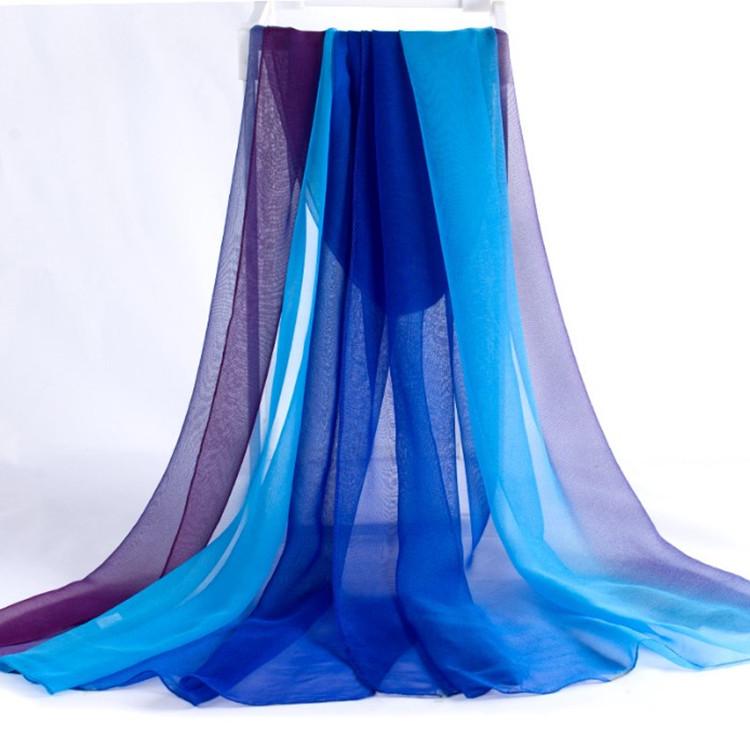 Elegant Women's Silk Scarf for Stage and Dance Performances