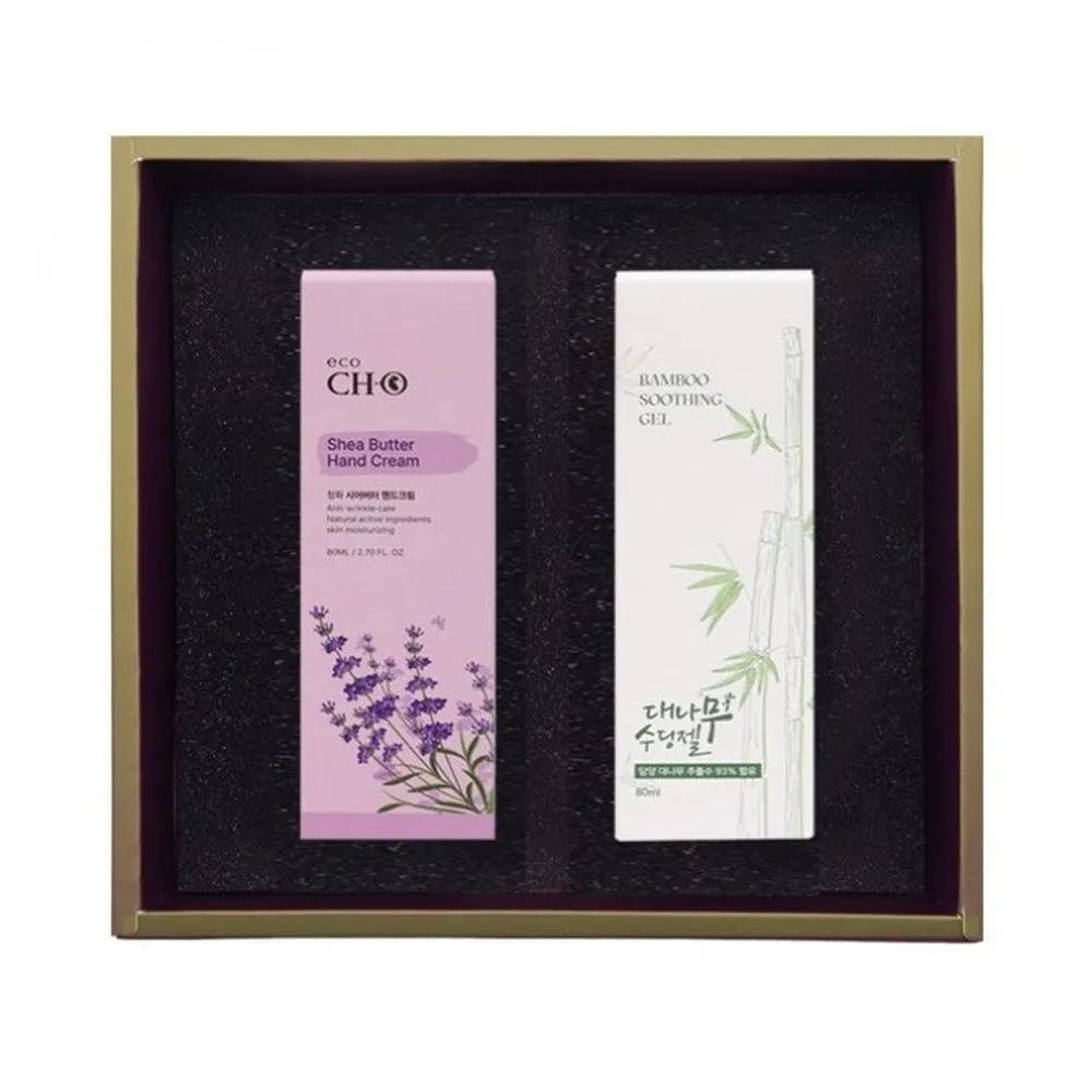 Chunghwa Shea Butter Hand Cream and Bamboo Soothing Gel 10-Set