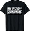 Ich sehe nicht behindert aus Du siehst nicht dumm aus Aber da hast du es T-Shirt