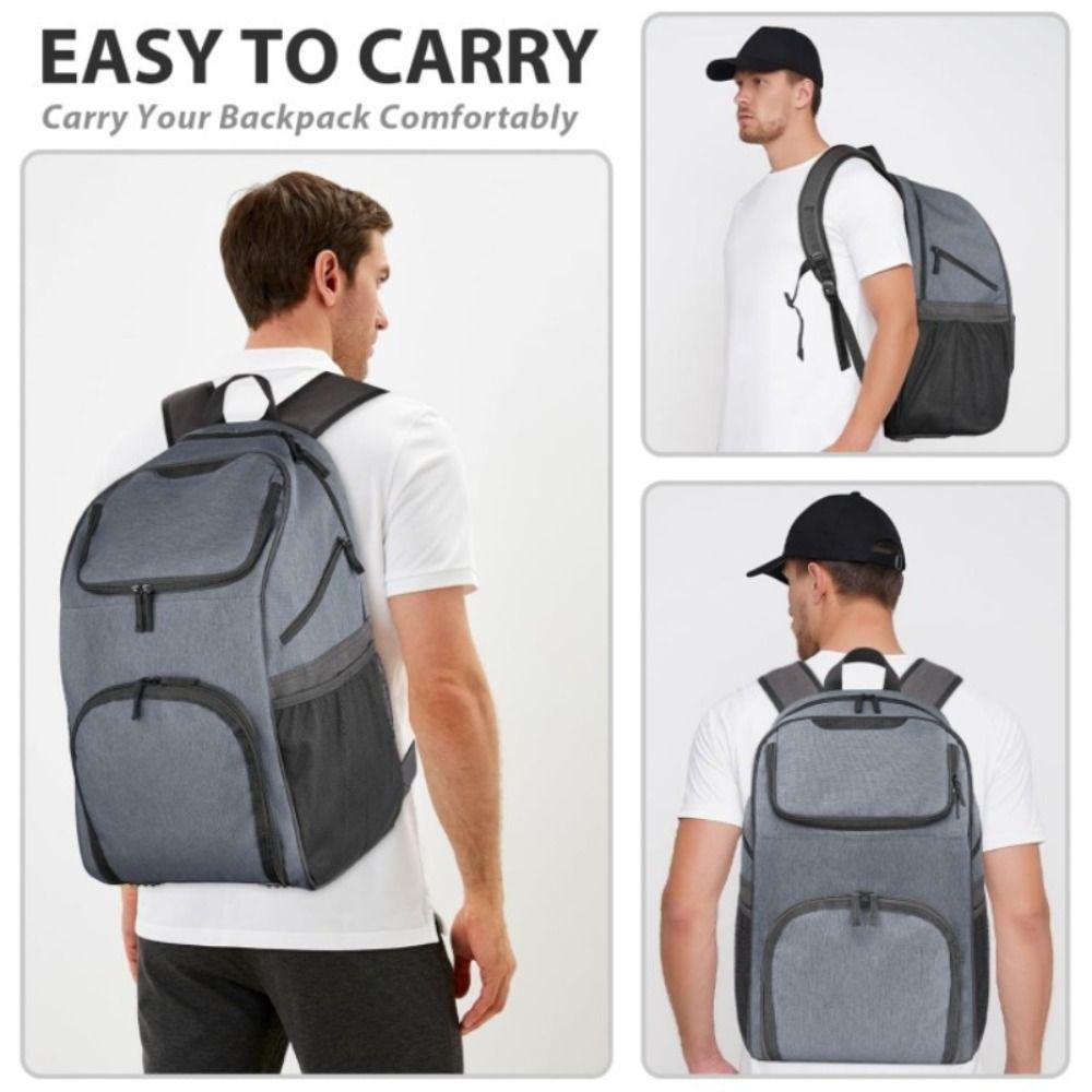 Sac de Bowling Grande Capacité avec Compartiment à Chaussures Sac Tote de Bowling pour Hommes Femmes