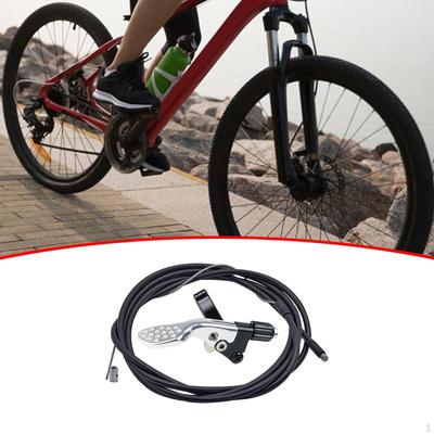 Bike Seatpost Dropper Remote Control Lever Shifter with Cable and Hose, for External/Internal