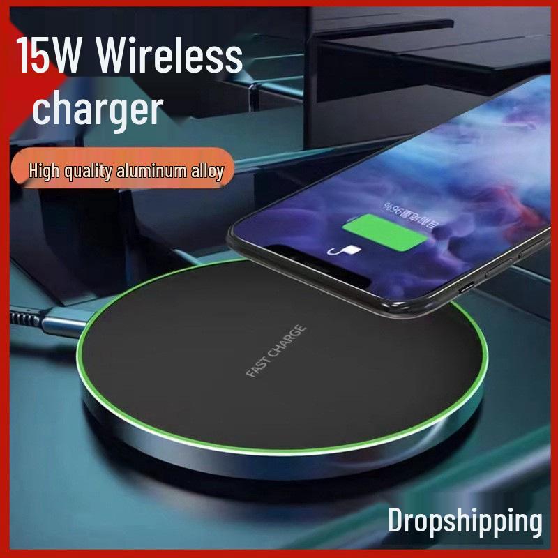 Q21 15W Fast Wireless Charger for Apple & Samsung