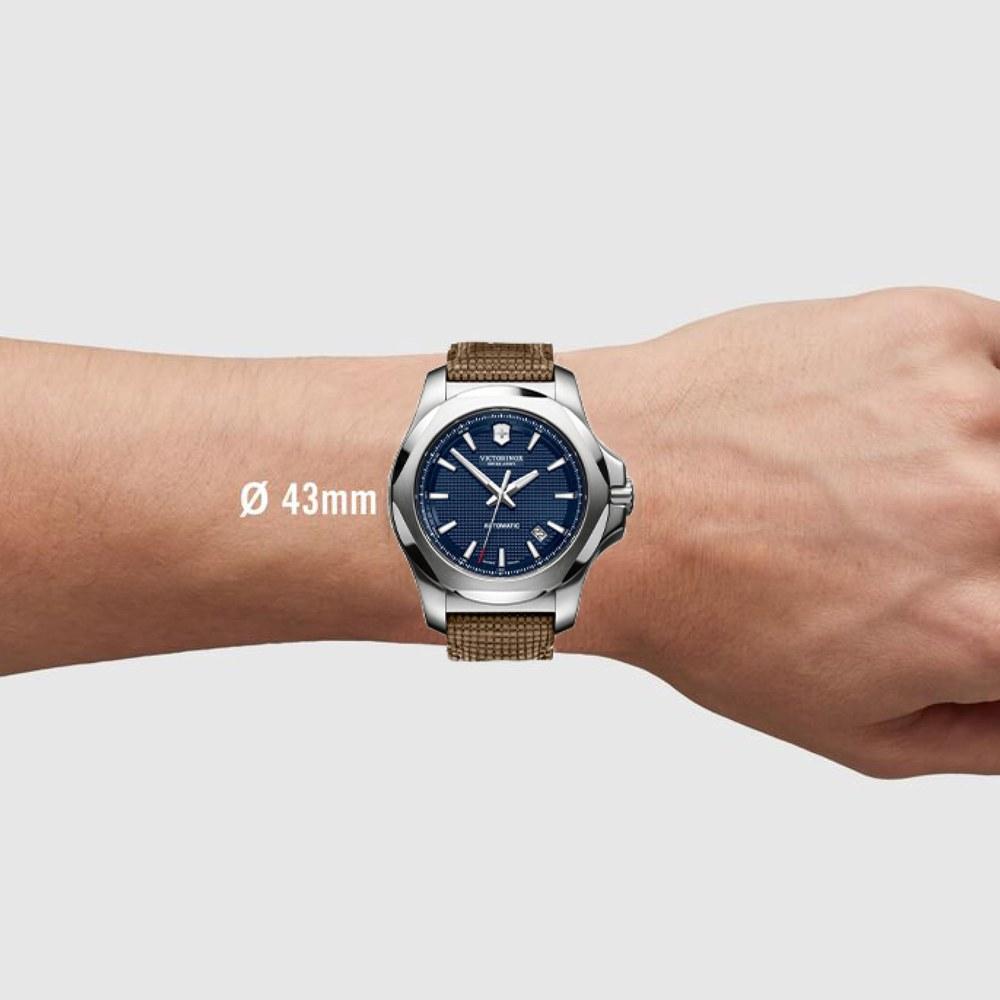 Victorinox I.N.O.X. Mechanical Watch 241834 Blue 5-Year Warranty