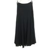 SNIDEL Long Length High Waist Flare Skirt 1 Black Women Used