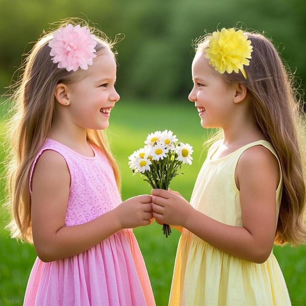 Großes Blumen Haarband Prinzessinnen Haarband Mode Accessoire Kopfbedeckung Haarschmuck