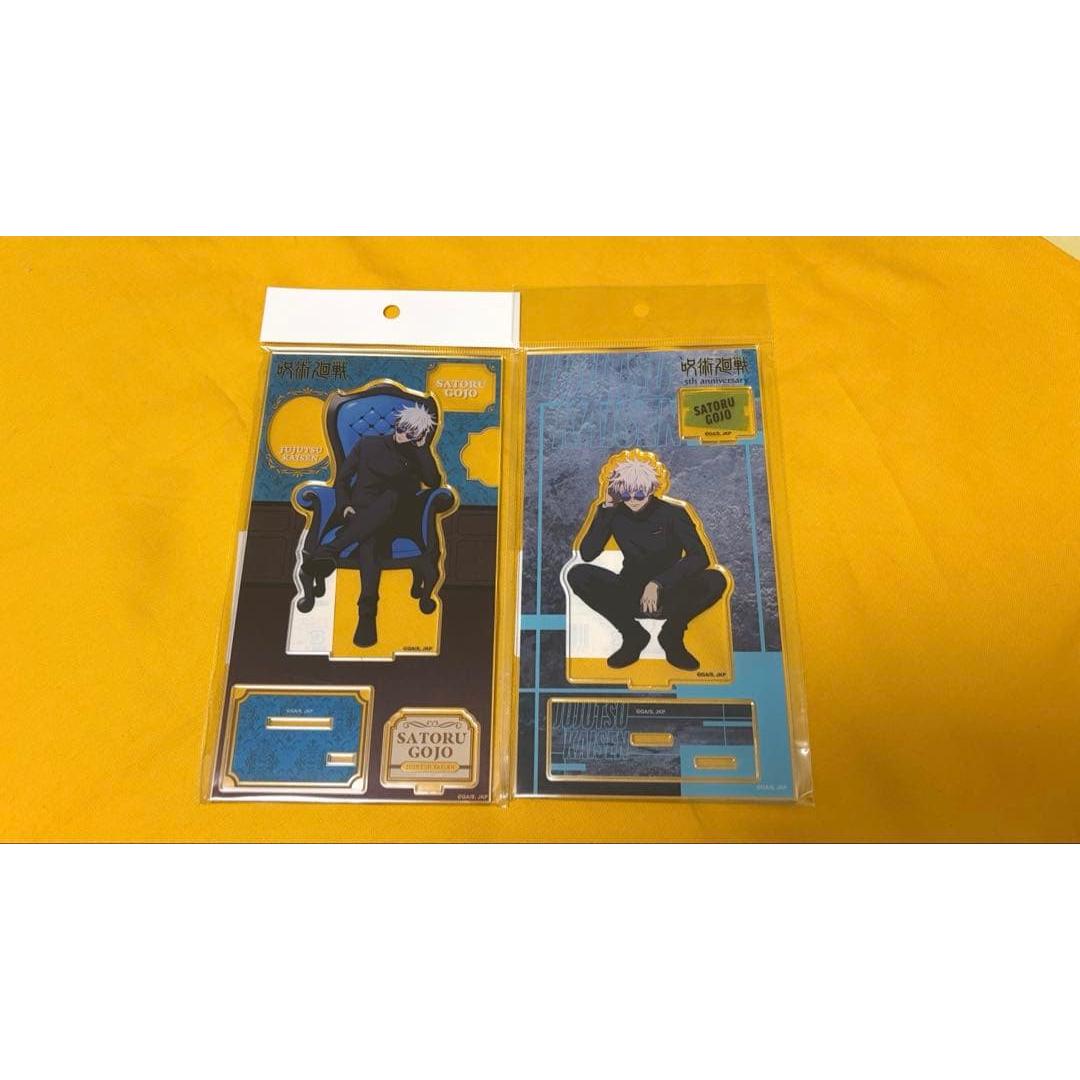 Used Jujutsu Kaisen Plaza Acrylic Stand Satoru Gojo 2 items