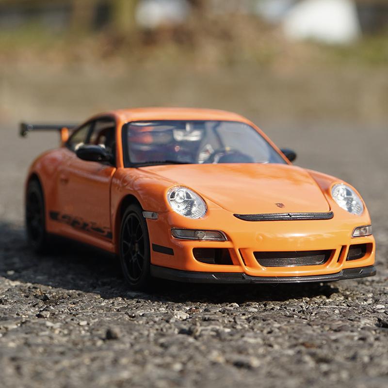 jbcp5 WELLY 1:24 Porsche 997 911 GT3 RS Alloy Car Diecasts & Toy Vehicles Car Model Miniature Scale Model Car Toy For Children