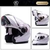 3C Certified All-Season Dual Visor Motorcycle Helmet for Men & Women, Winter-Warm Safety Gear