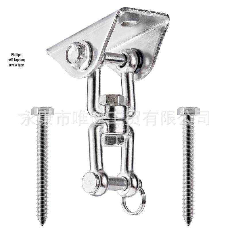 Rotating 304 Stainless Steel Aerial Yoga Hammock Hanging Kit