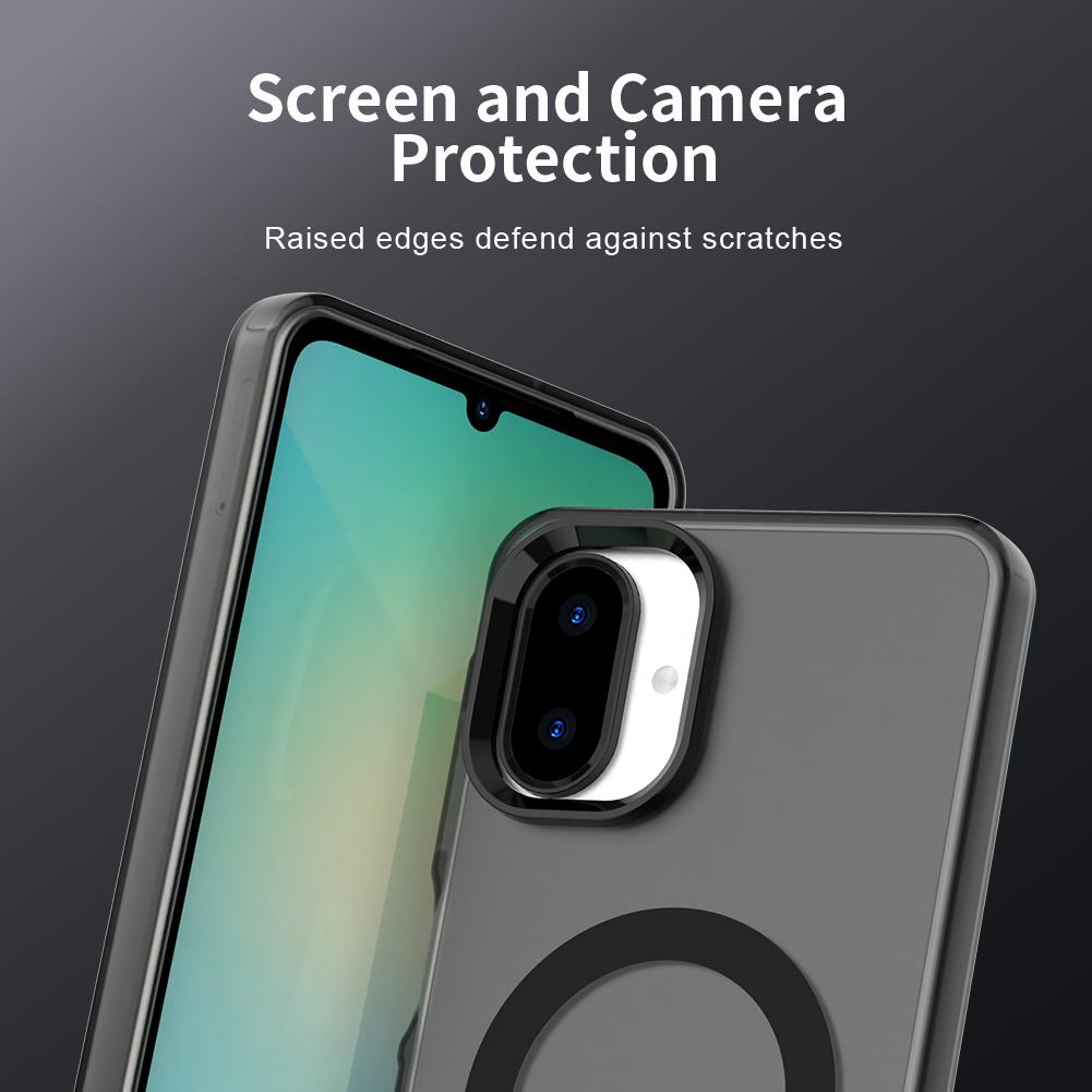 Pro Samsung Galaxy A07 Pouzdro Magsafe Magnetické Nabíjení Pouzdro na Telefon Pro Galaxy A07 A 07 GalaxyA07 Bonbónové Průsvitné Matné Pouzdro