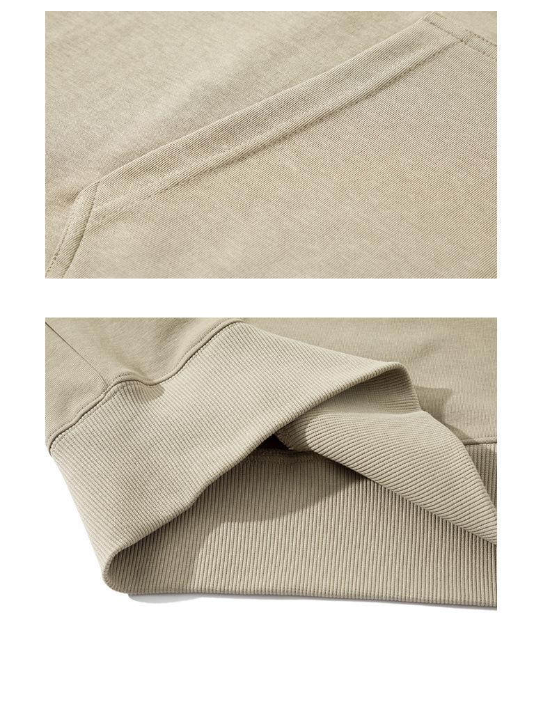 Męska i damska bluza z kapturem na wiosnę/jesień, z długim rękawem, z dzianiny frotte o splocie pętelkowym