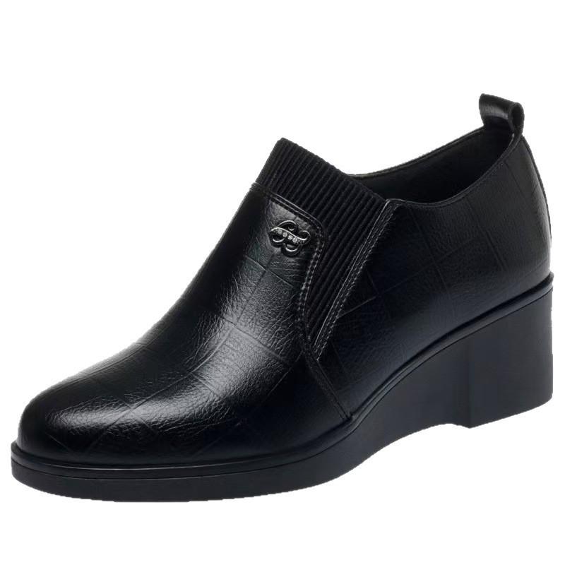 Rutschfeste Schuhe, Keilabsätze, Neue flache Damenschuhe, Pumps