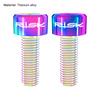 2Pcs Shifter Screw Lightweight Anode Good Toughness Stable Titanium Alloy Anti Corrosion Trigger