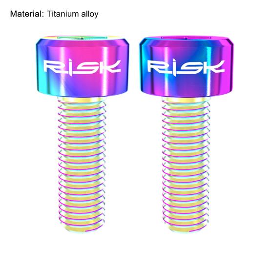 2Pcs Shifter Screw Lightweight Anode Good Toughness Stable Titanium Alloy Anti Corrosion Trigger