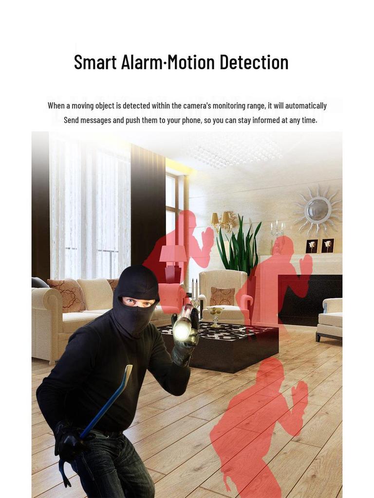 HD Smart Wireless Waterproof Dual-Lens Outdoor Network Camera