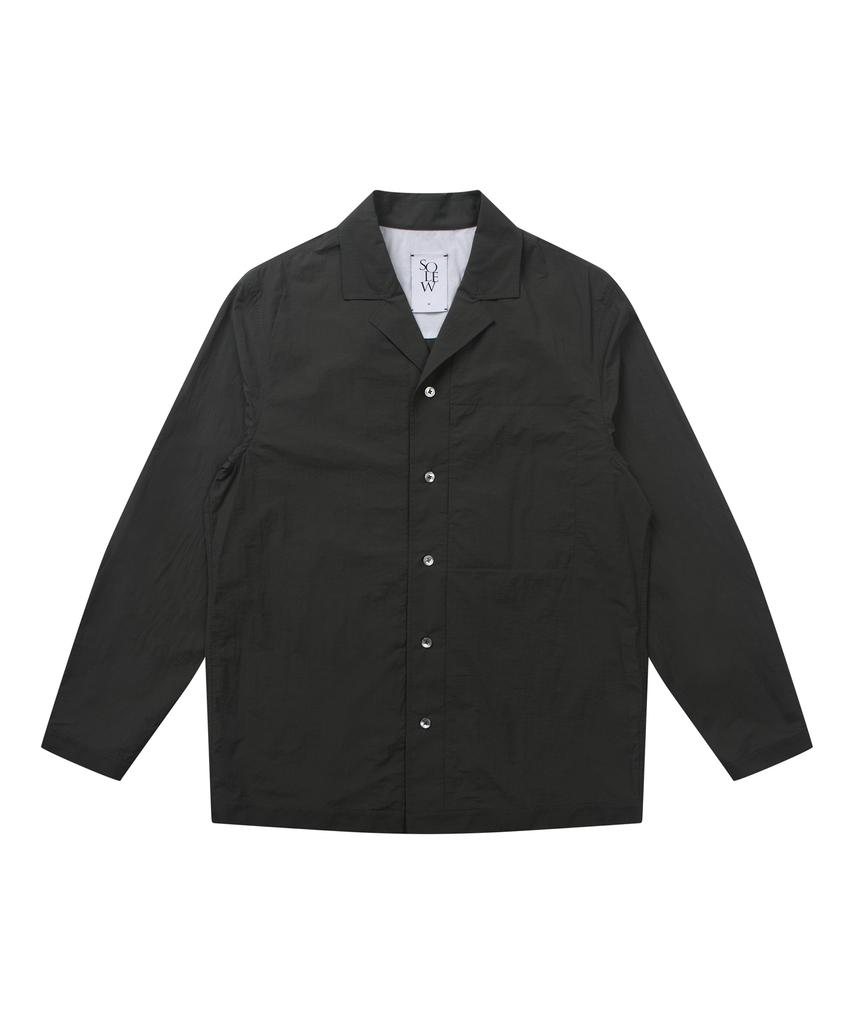 SOLEW Outer Shirt_Khaki