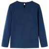 Kids' Long-sleeved T-shirt Navy Blue 92/104/116/128/140