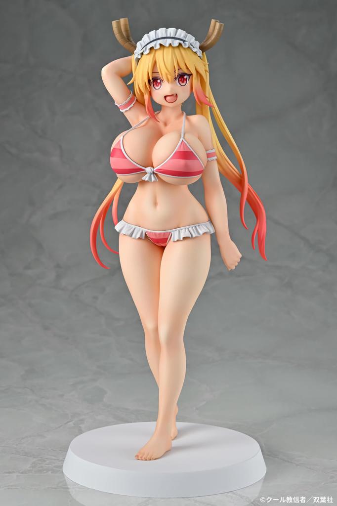 Miss Dragon Maid Tohru Bikini Style Scale PVC Complete Figure Q-six Kobayashi's 1/7 Pre-painted