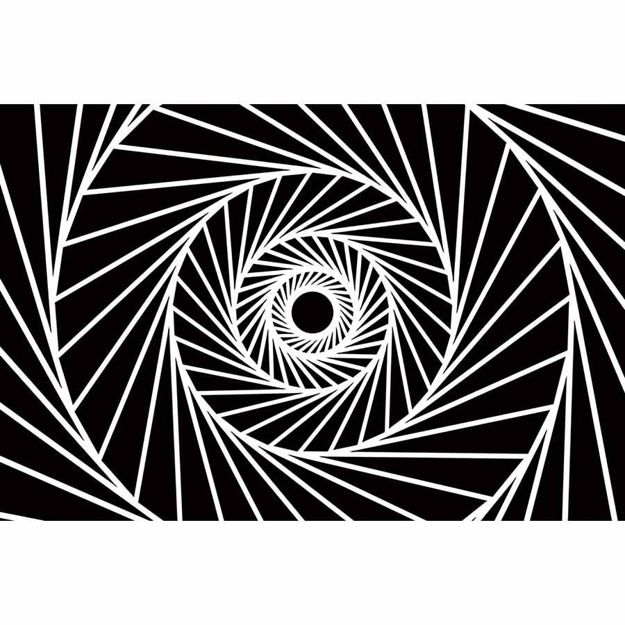 MOON.QG 3D Photography Wallpapers Backdrop Visual Illusion Background Swirl Geometric Home Wall Event Photo Studio Decorations
