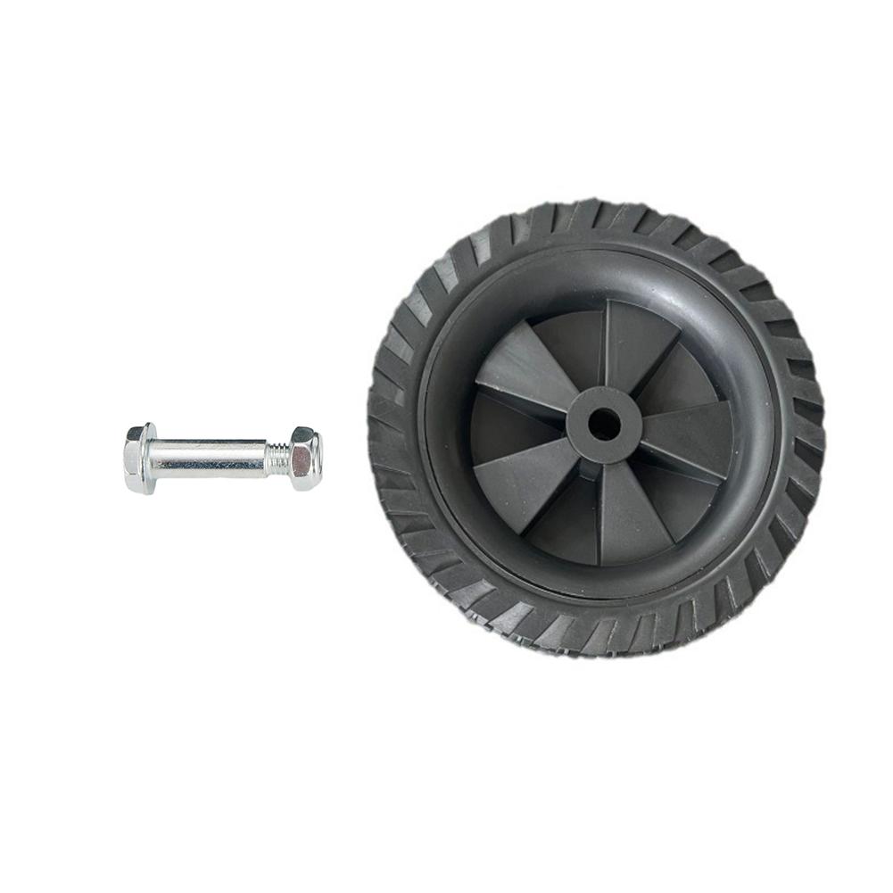 1pc 7inch Air Compressor Caster Wheels Shock Absorption Non-Slip Silent Replacement Wheels For Air Pumps Oil-free Machines
