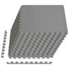 Pool Protection Mat 40 Pcs Gray 14.4 M² EVA Foam