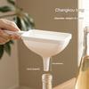 Food Safe Large Opening Funnel For Cooking Oil Transfer PP Materials Pouring Tool Dishwasher Friendly Kitchen Essential