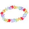 10 Stück Hawaiianische Blumenketten Girlande Halskette Kostümparty Hawaii Strand Spaß