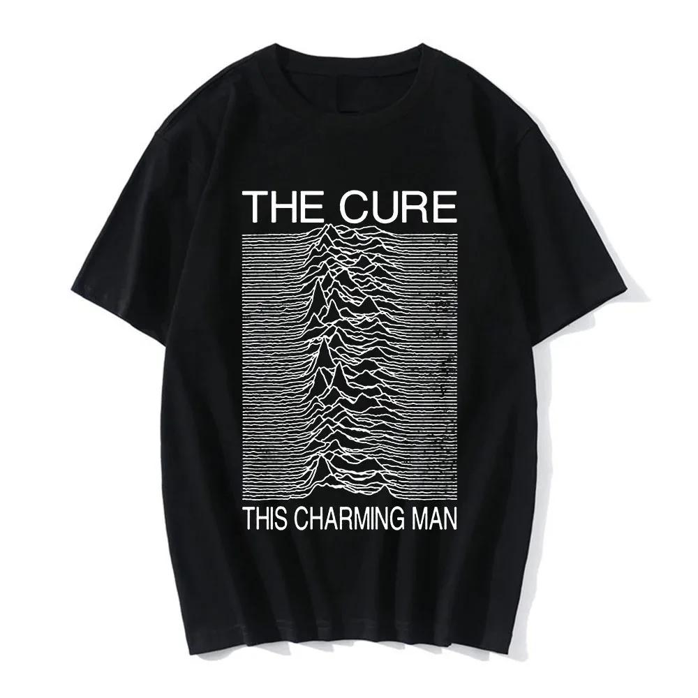 THE CURE Rock Band Boys Don't Cry Rock T-shirt 2025 Summer Men and Women Commemorative Premium Casual Short-sleeved Shirt
