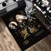 Michael Jackson Wohnzimmer rutschfester Bereichsteppich Weicher Teppich für Schlafzimmer Spielzimmer Kinderzimmer Sofa Büro Heimdekoration Fußmatte