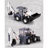 1/50 Loader-Digger Excavator Truck Toy Car  Diecast Metal Engineering Vehicle Model Educational Collection Gift for Children Kid