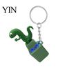 Fidget Toy With LED Light Duck Sound Button Keychain, Rechargeable Clicker with Real & Backpack Hanging Light, Funny Interactive Desk Stress