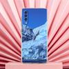 Phone Case For Samsung A56 A36 A26 A24 A16 A14 A12 A32 A50 A70 A22 A40 A34 A54 A42 A52 5G A04s A06 Cover Antarctica Snow Scenery
